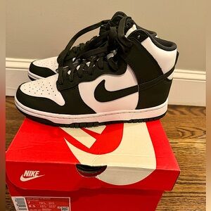 Nike Dunk Hi Retro - White/Cargo Khaki